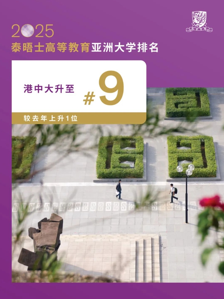 THE亞洲大學(xué)排名，港中大連續(xù)8年躋身亞洲前10！.png